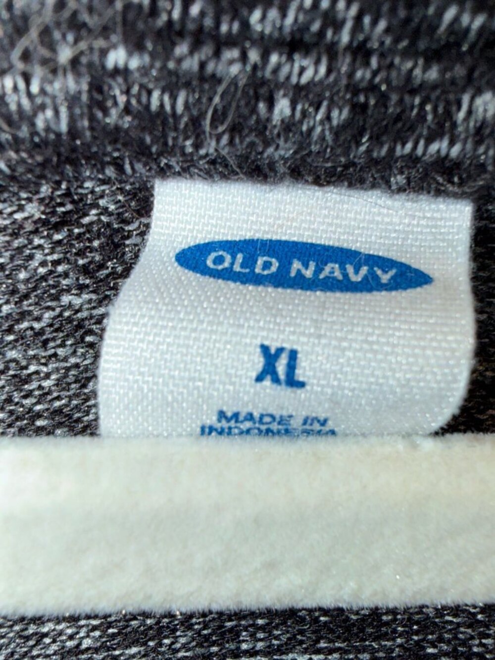 Old Navy Women's Heather Gray Long Sleeve Top XL Rayon Blend Crew Neck - Picture 3 of 8
